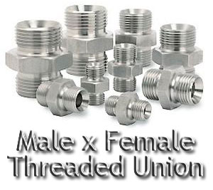 ASME B16.11 / BS3799 Threaded Union (Male x Female) Manufacturer & Exporter
