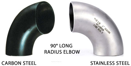 ANSI/ASME B16.9 90° Long Radius Elbow Manufacturer & Exporter