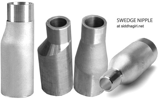 ANSI/ASME B16.9 Butt weld Swedge Nipple Manufacturer & Exporter