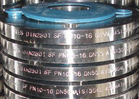 Groove & Tongue Flanges Grades Marking