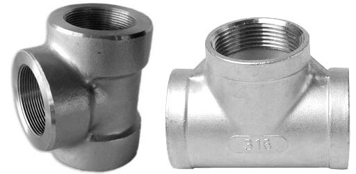 ASME B16.11 / BS3799 Threaded Tee Manufacturer & Exporter
