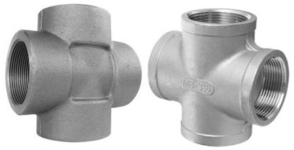 ASME B16.11 / BS3799 Threaded Cross Manufacturer & Exporter